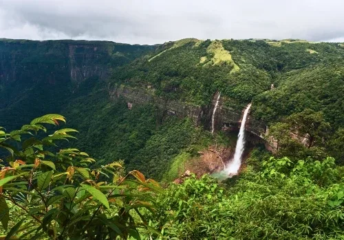 Waterfall in Meghalaya